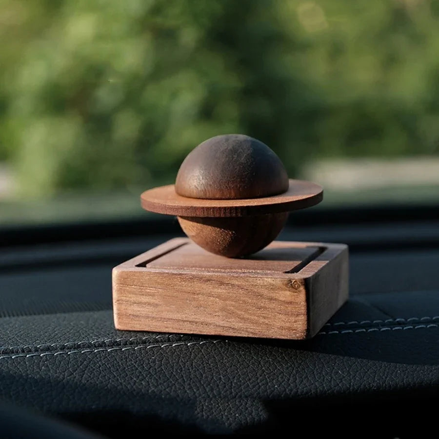 Difuser Wood Scent No Essential Oil Diffuser Jupiter Shape Home Decoration Fresh Air Present Car Decorations Accessories