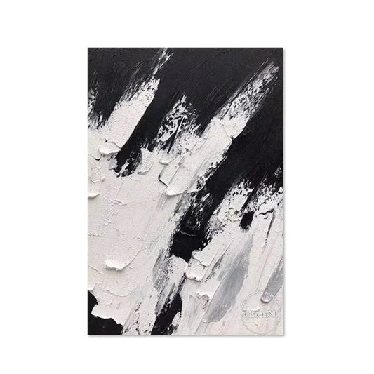Thick Abstract Oil Painting Set, Palette Knife, Large Wall Panel Set, Handmade Wall Art Hangings, Hotel Decoration